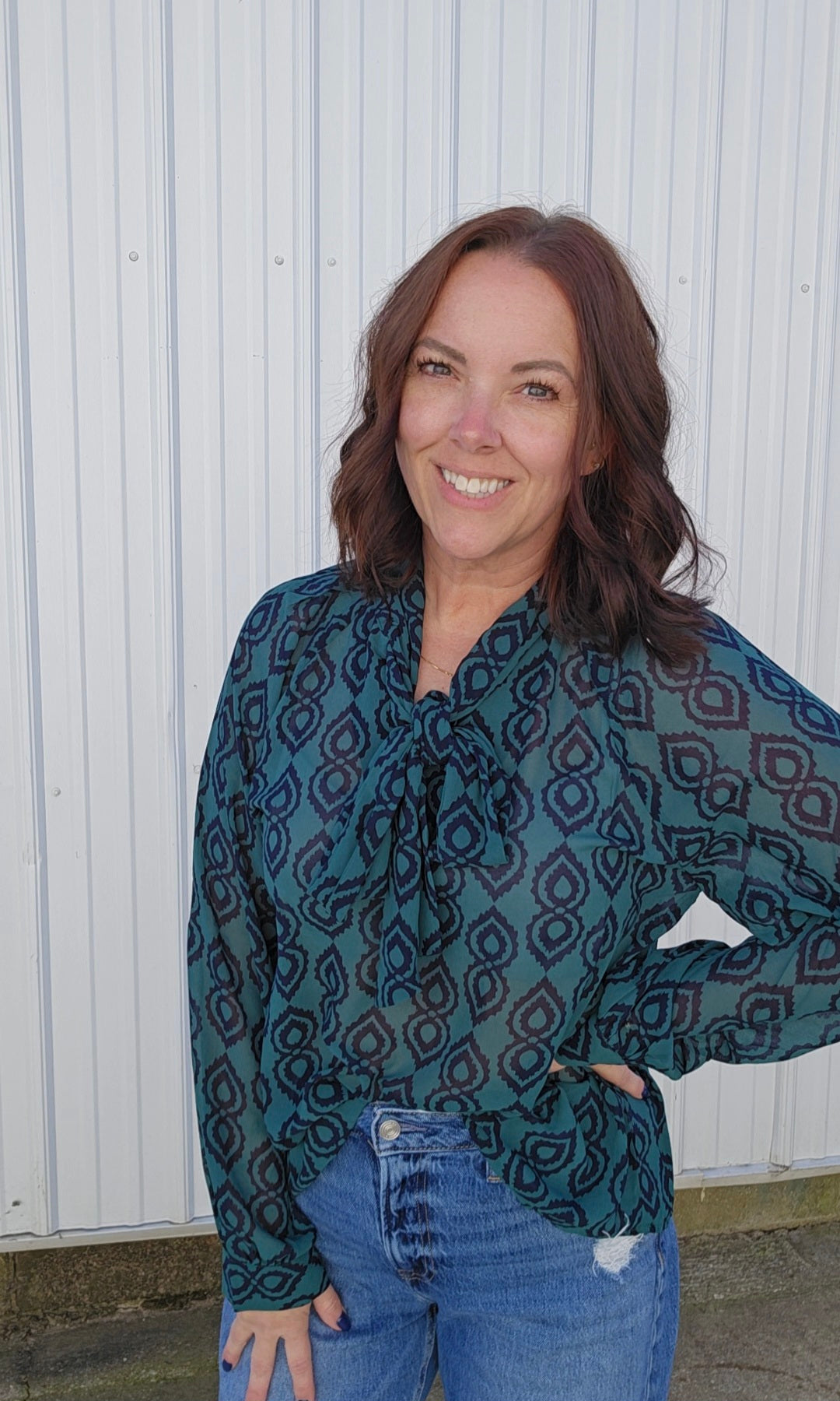Cali Chiffon Blouse