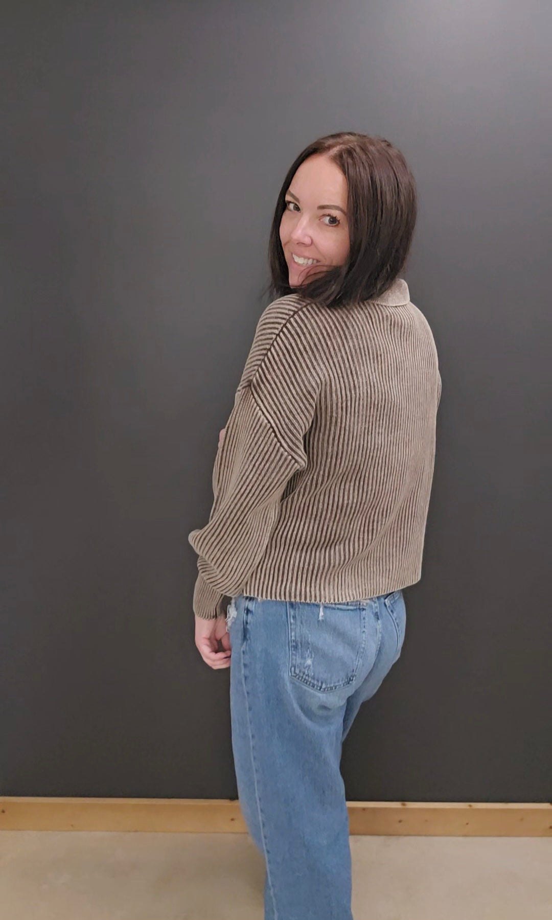 Emma Collared Sweater