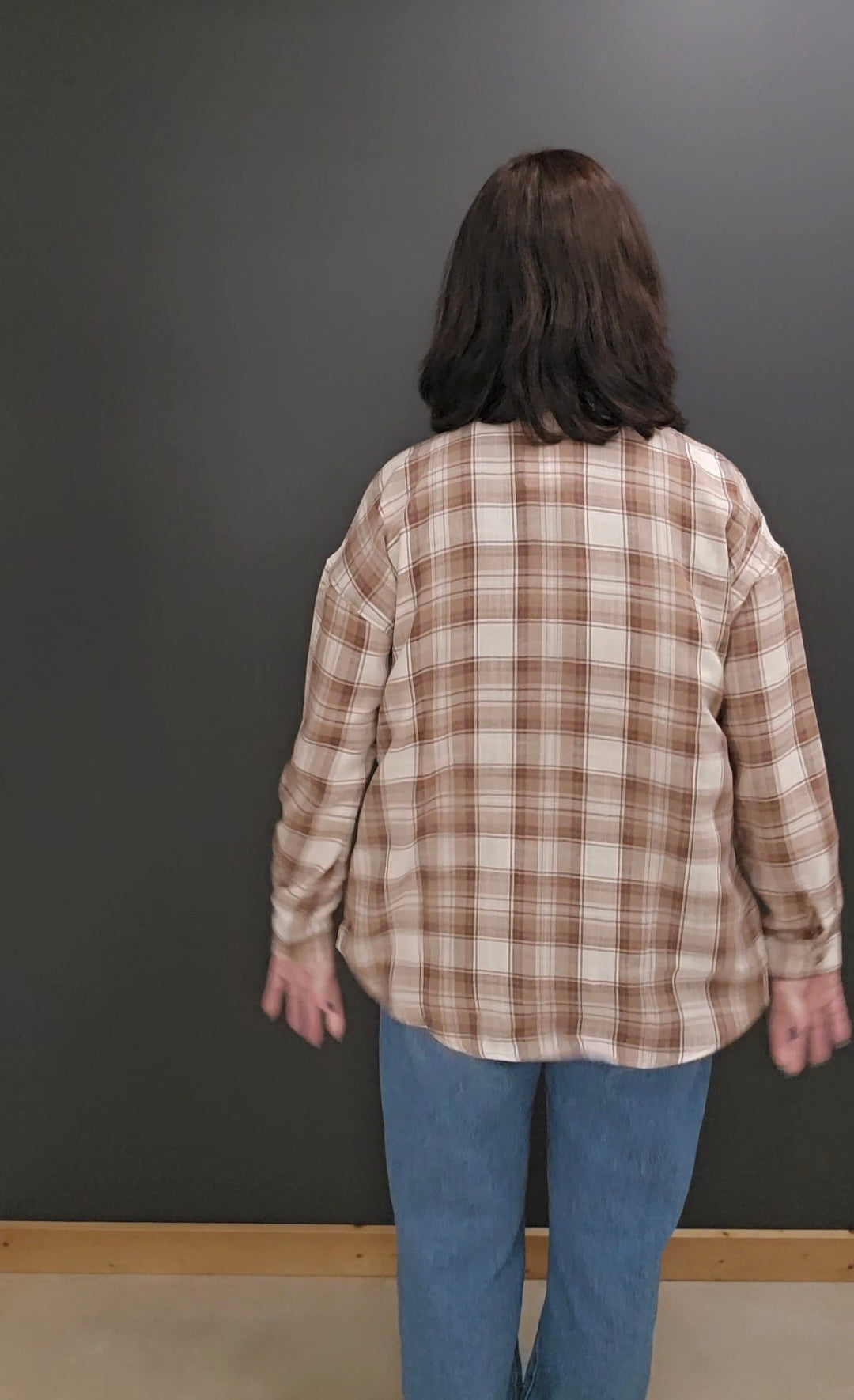 Oversize Flannel Shirt