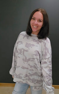 Christina Camo Top