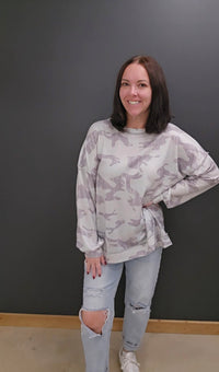 Christina Camo Top