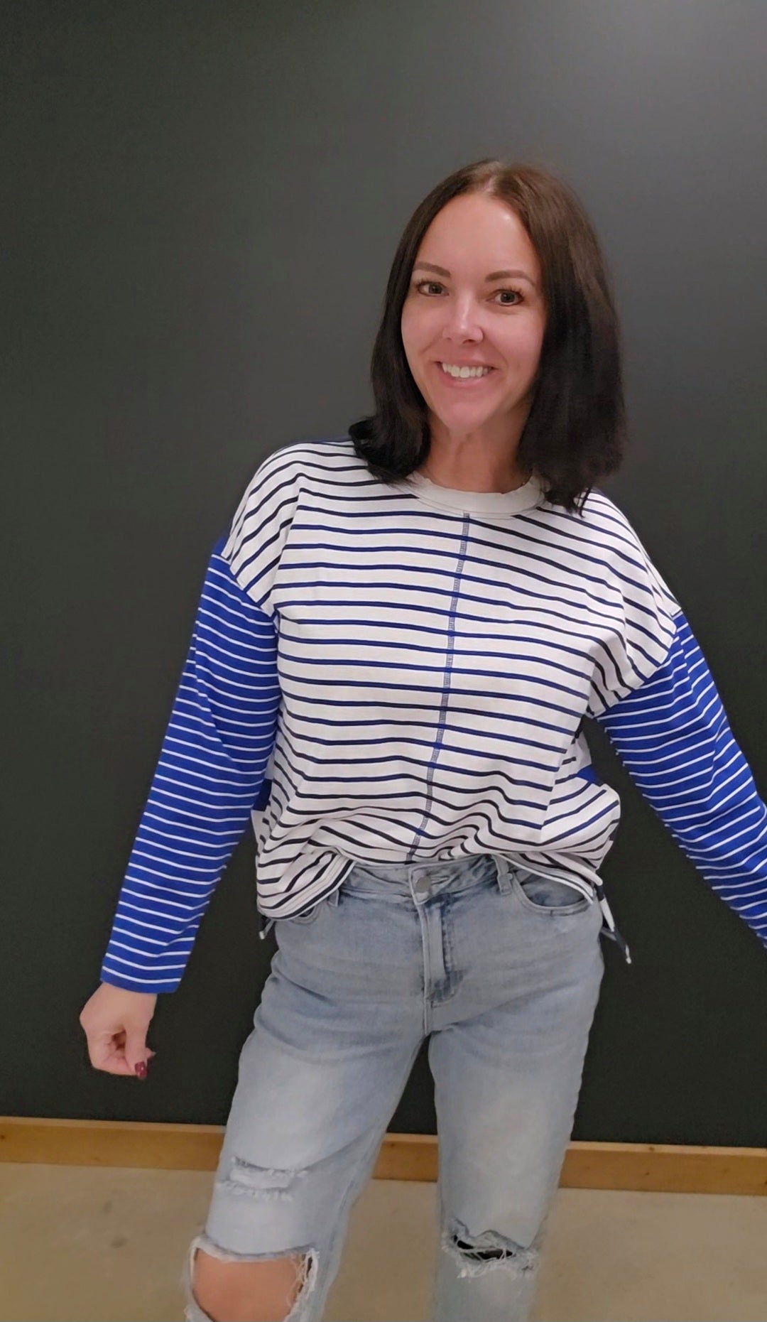 Faye Striped Top