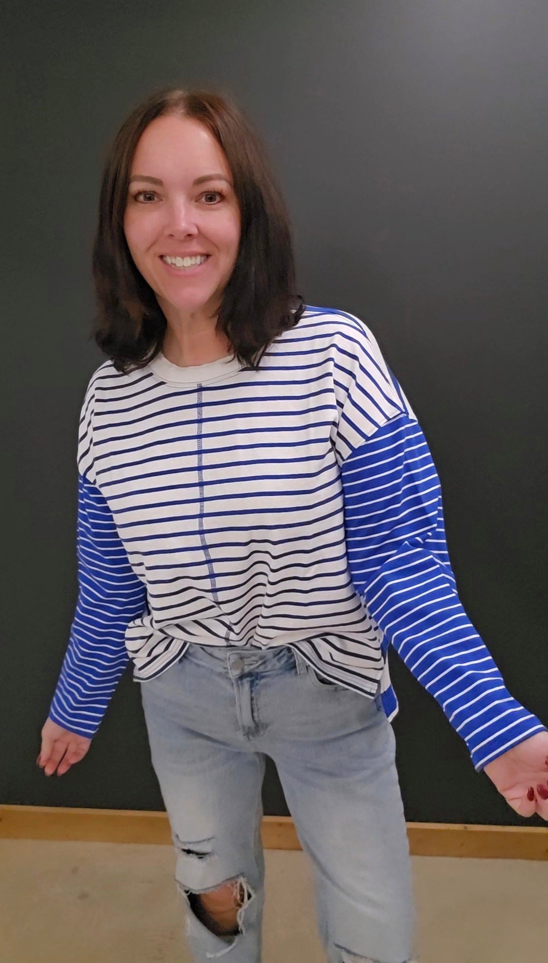 Faye Striped Top