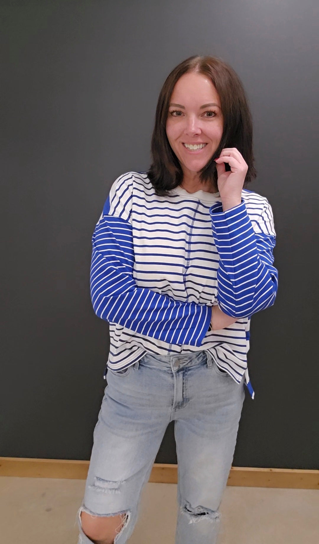 Faye Striped Top