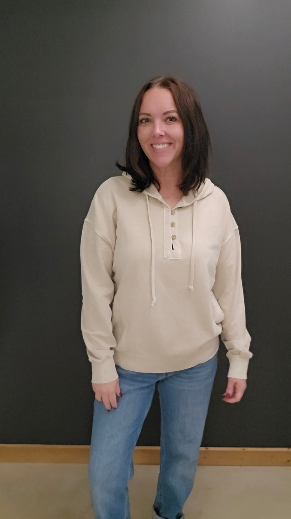 Presley Henley Hoodie