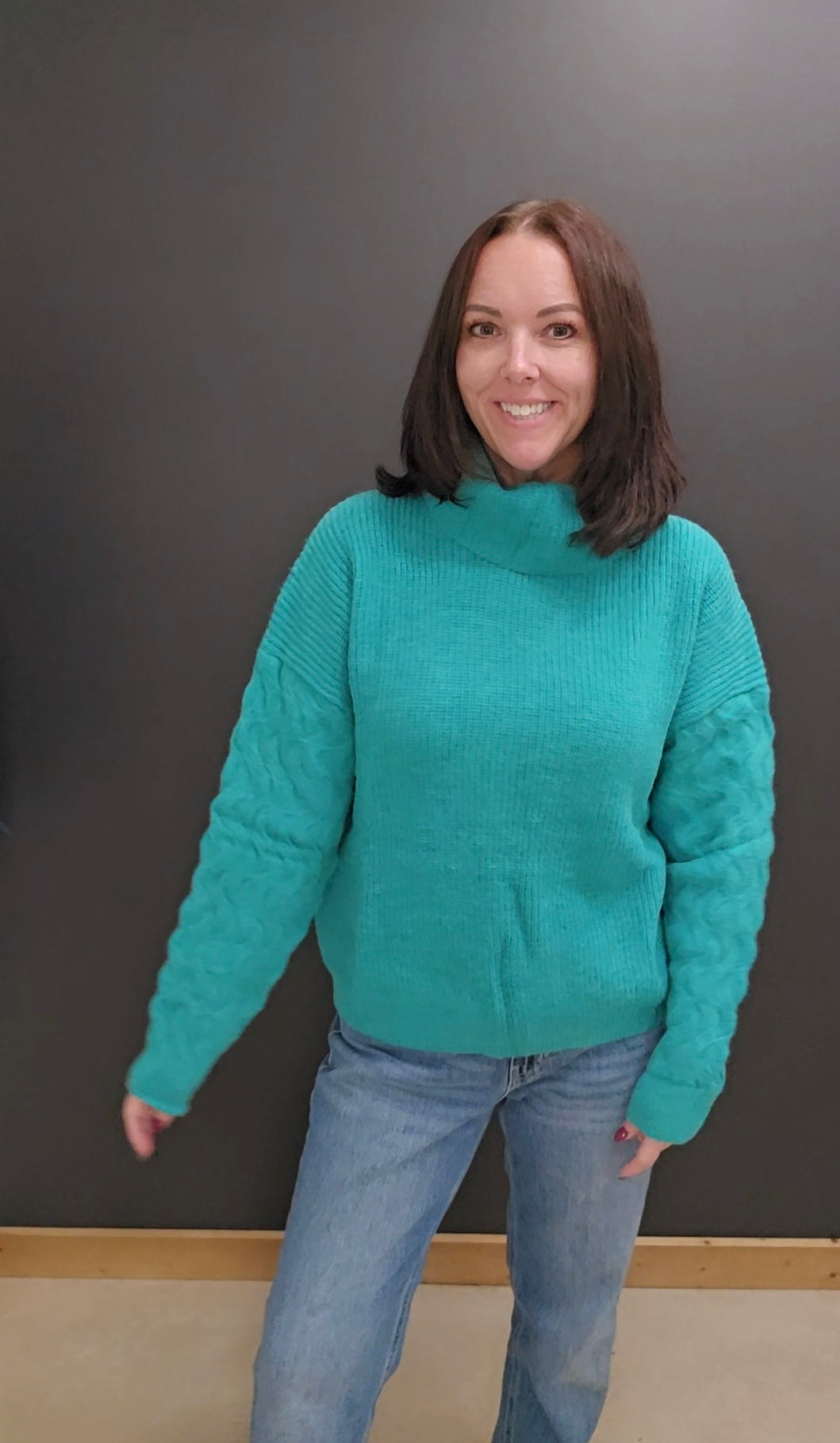 Teena Emerald Sweater