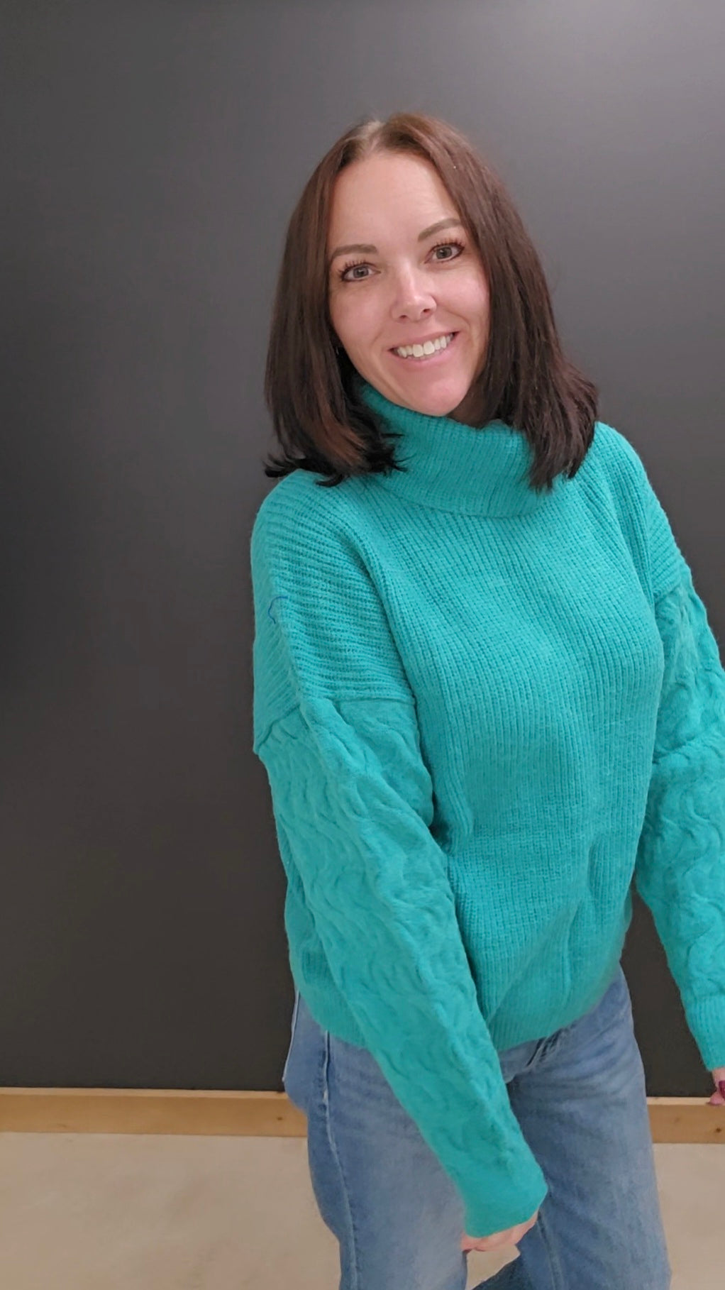 Teena Emerald Sweater