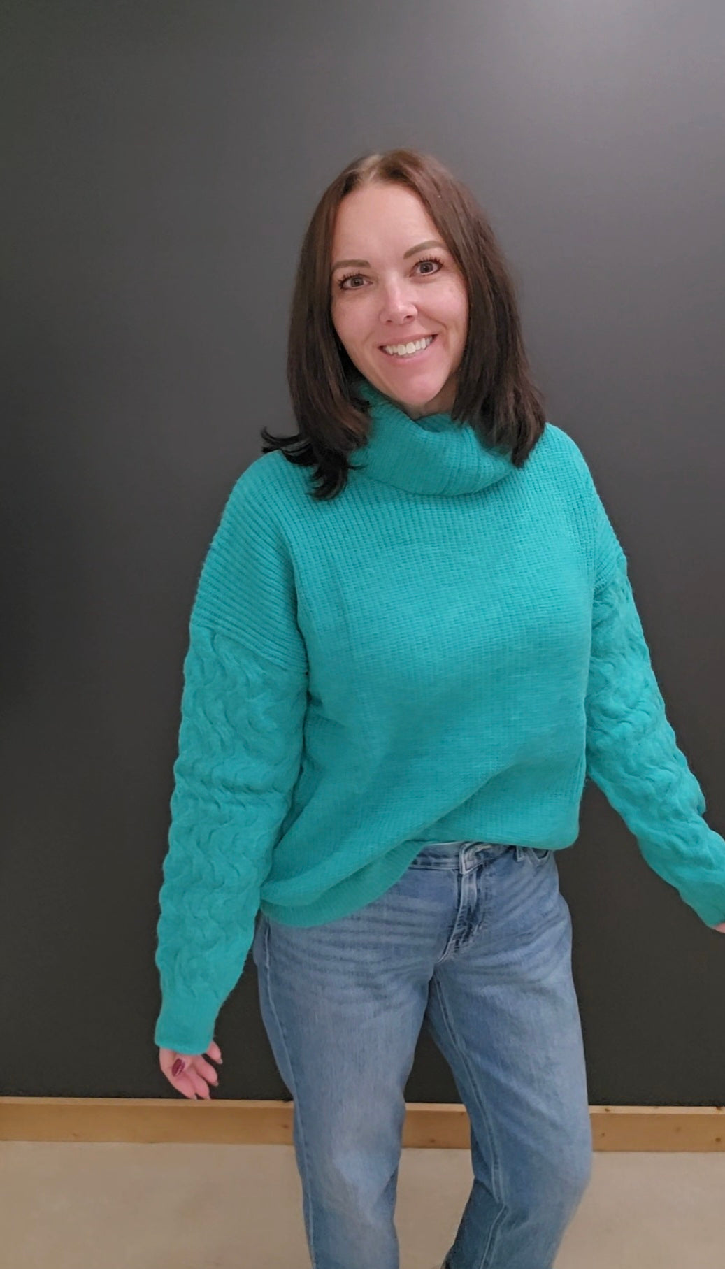 Teena Emerald Sweater