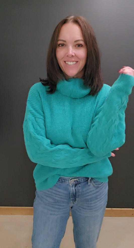 Teena Emerald Sweater