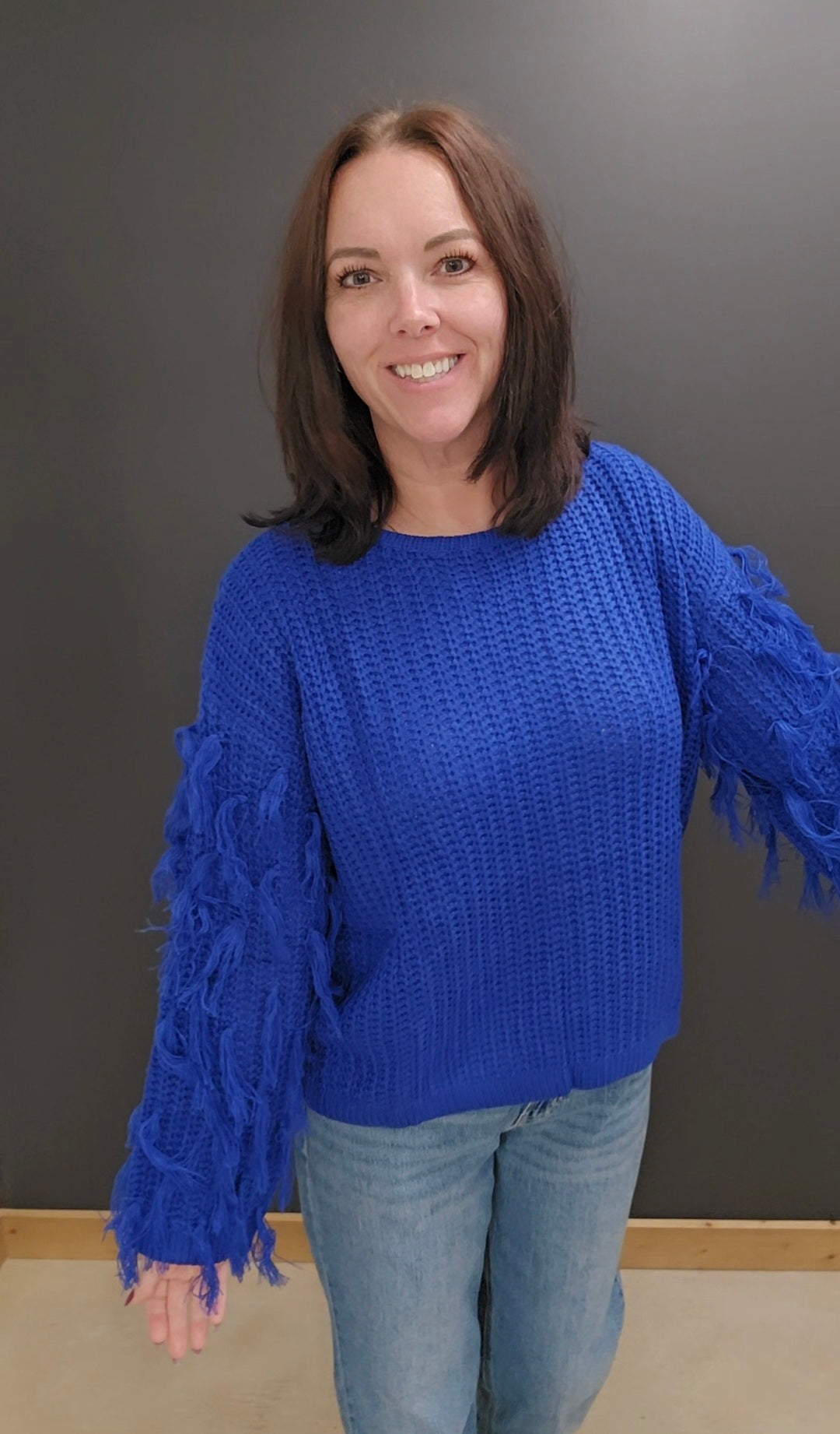 Velma Fringe Sweater