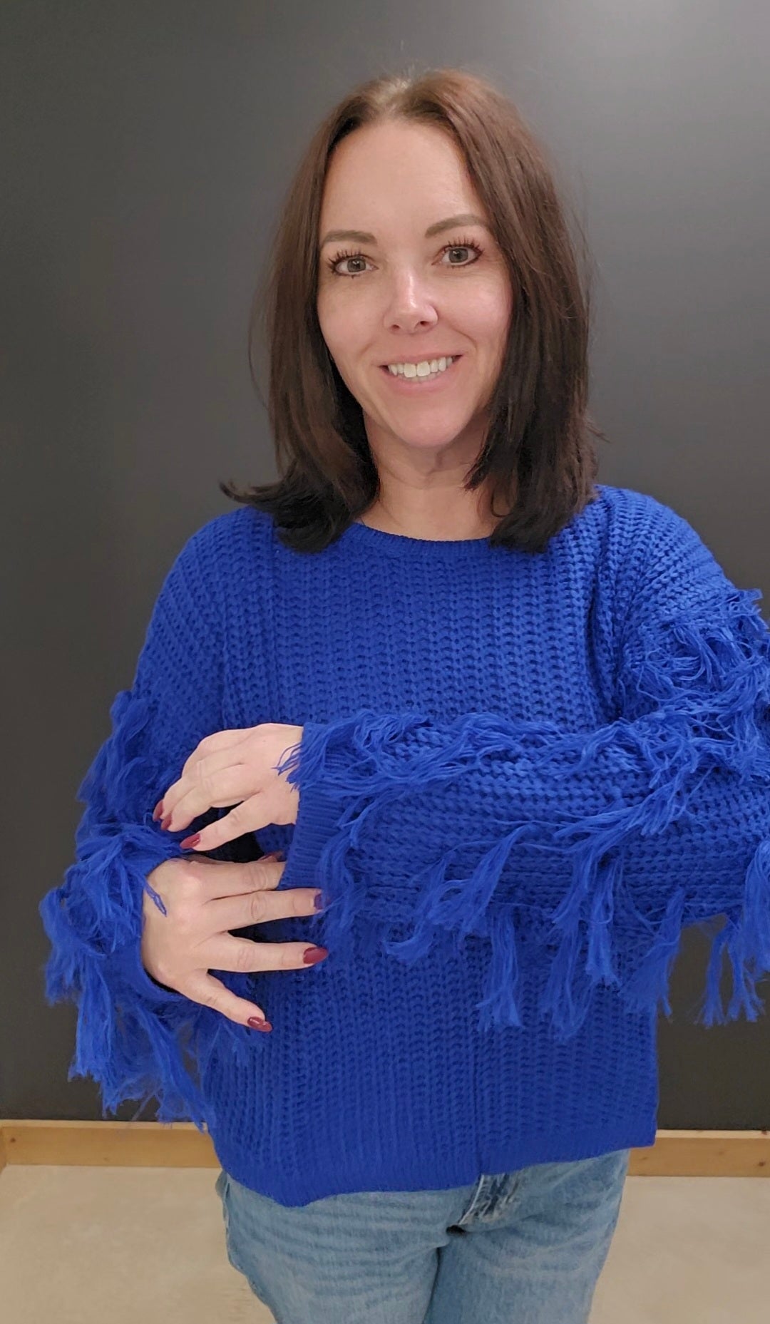 Velma Fringe Sweater