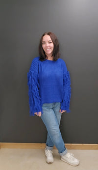 Velma Fringe Sweater