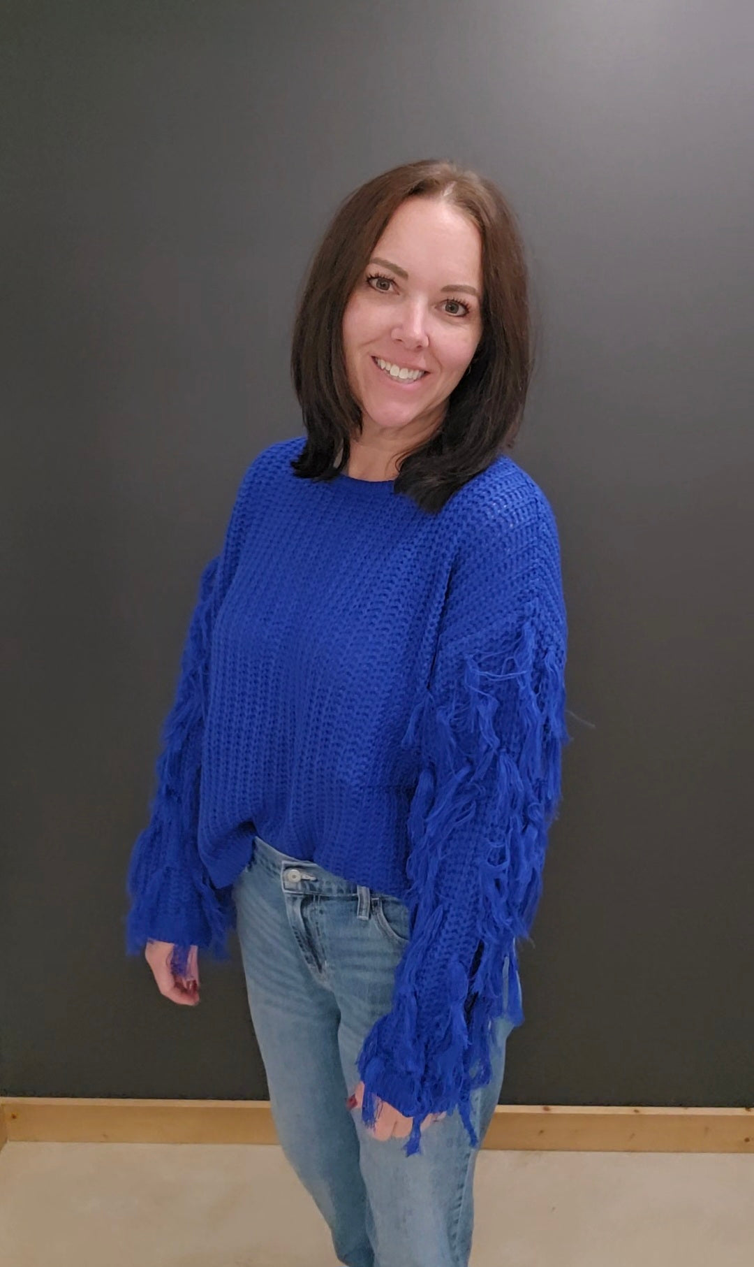 Velma Fringe Sweater