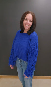 Velma Fringe Sweater