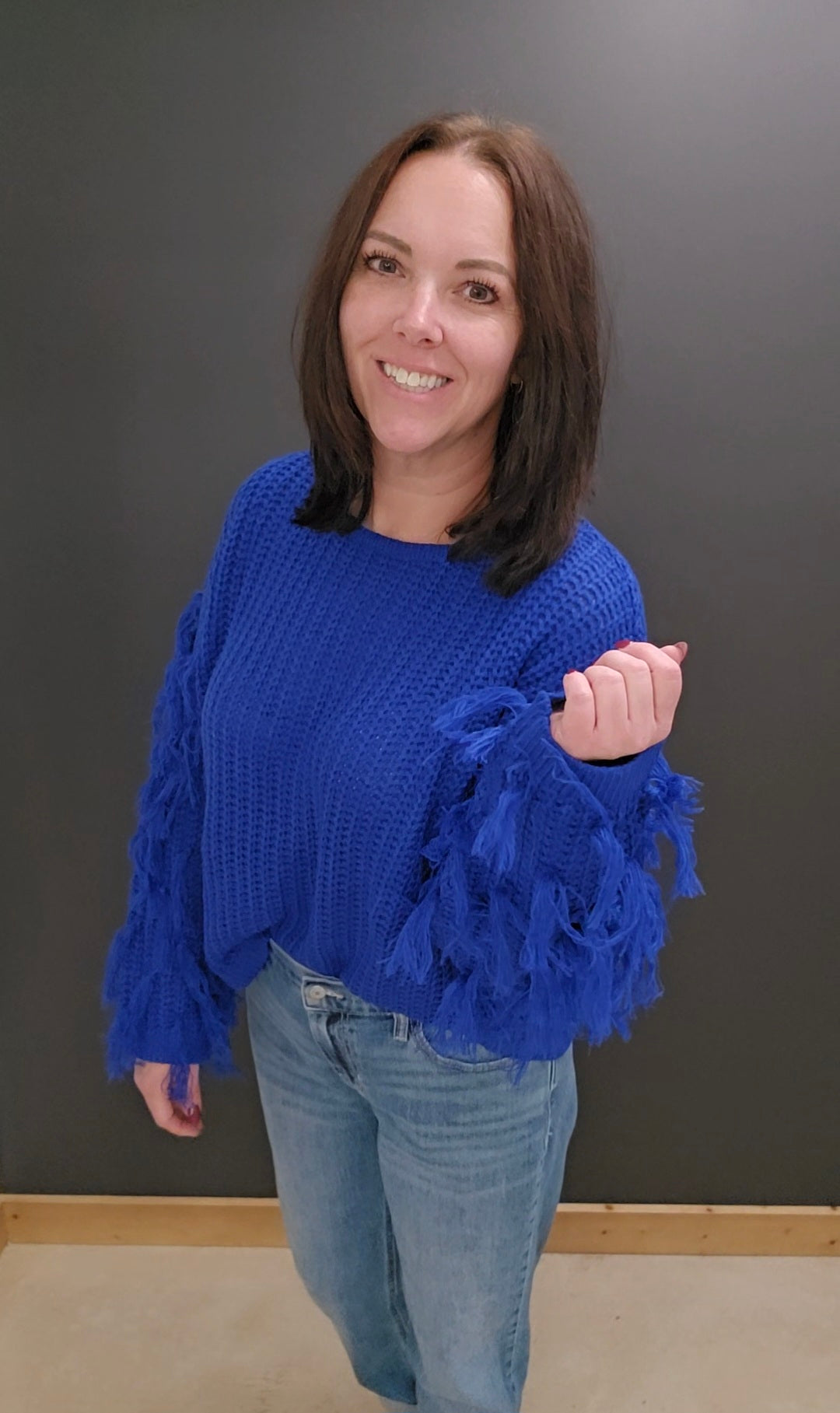 Velma Fringe Sweater