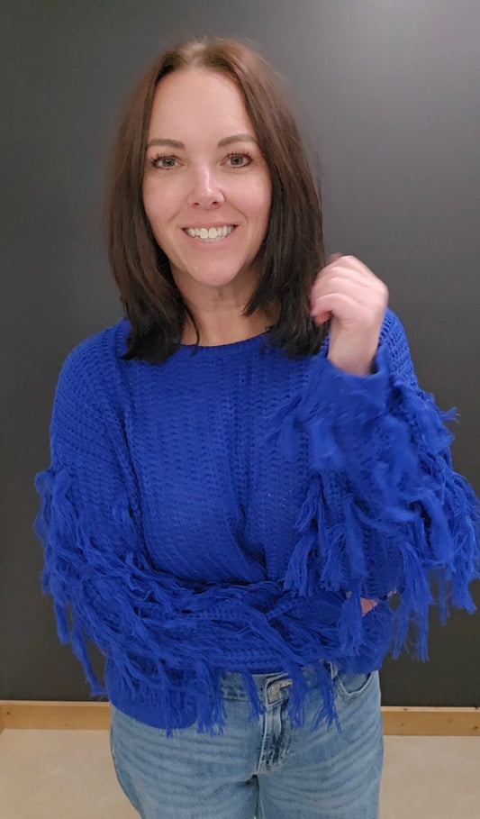 Velma Fringe Sweater