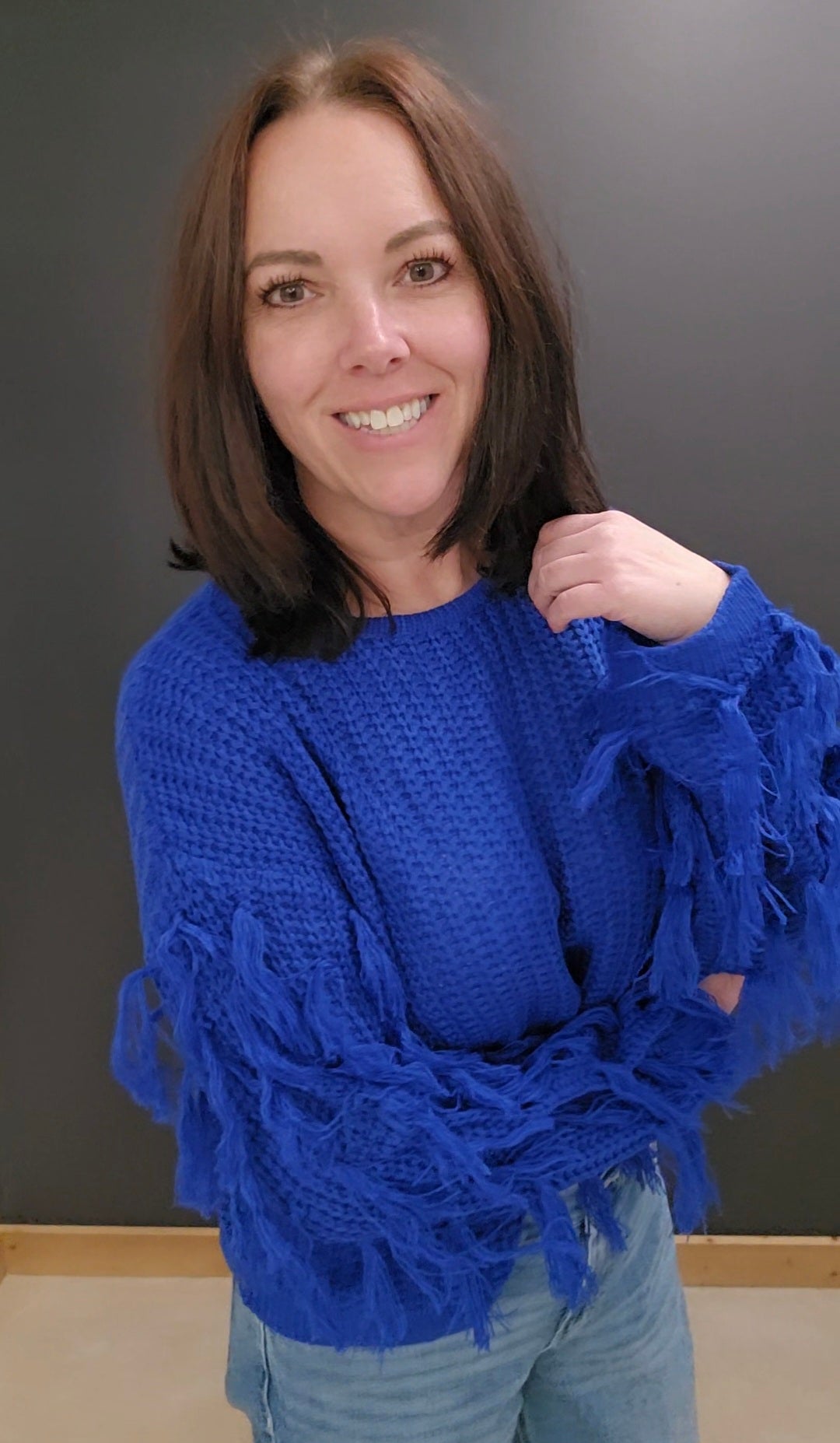 Velma Fringe Sweater