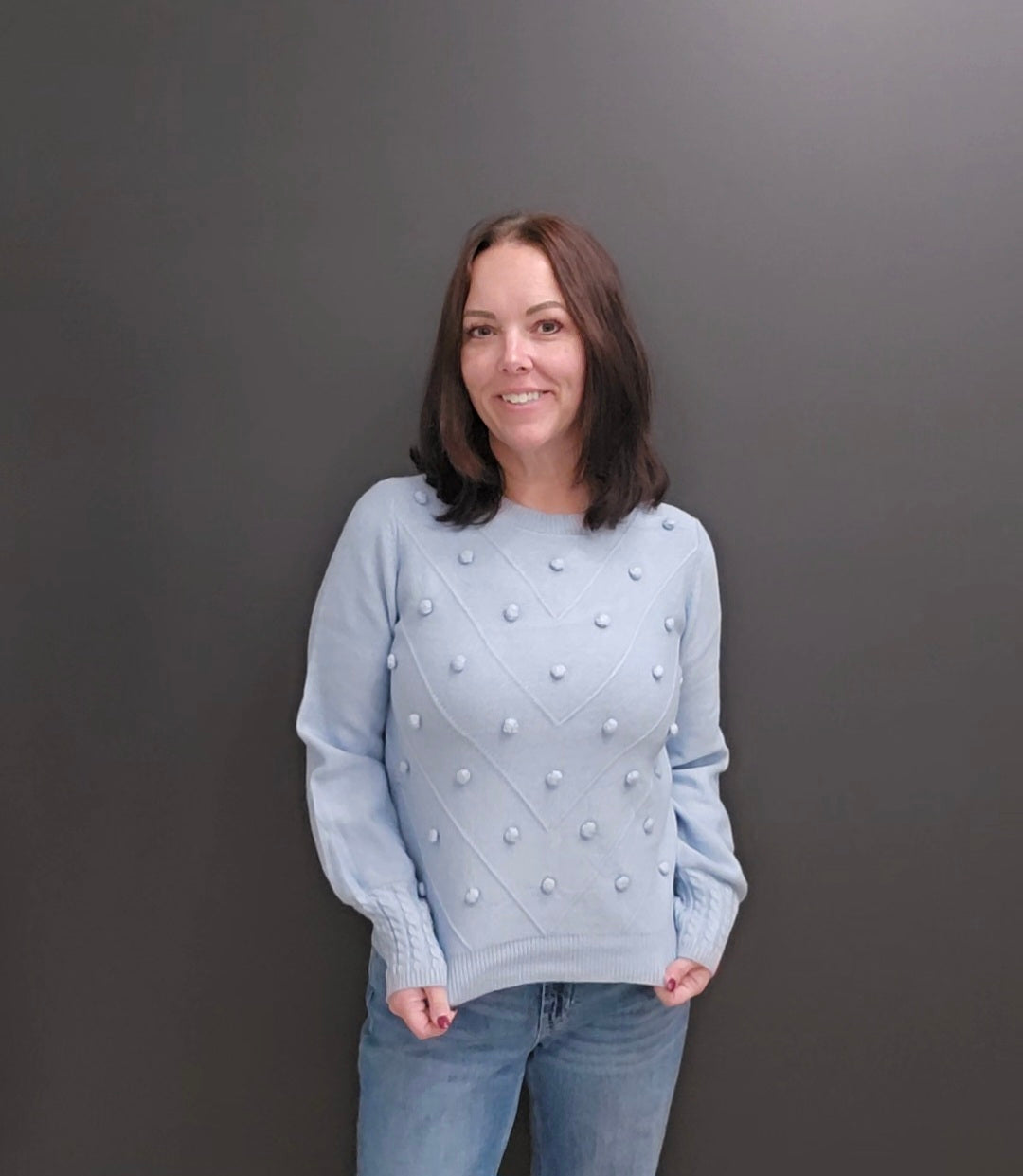 Sky Dot Sweater