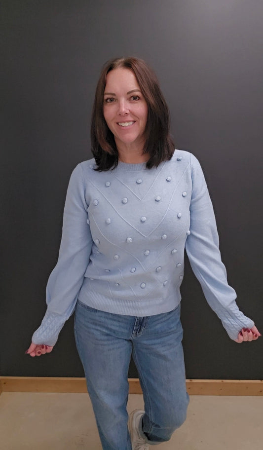 Sky Dot Sweater