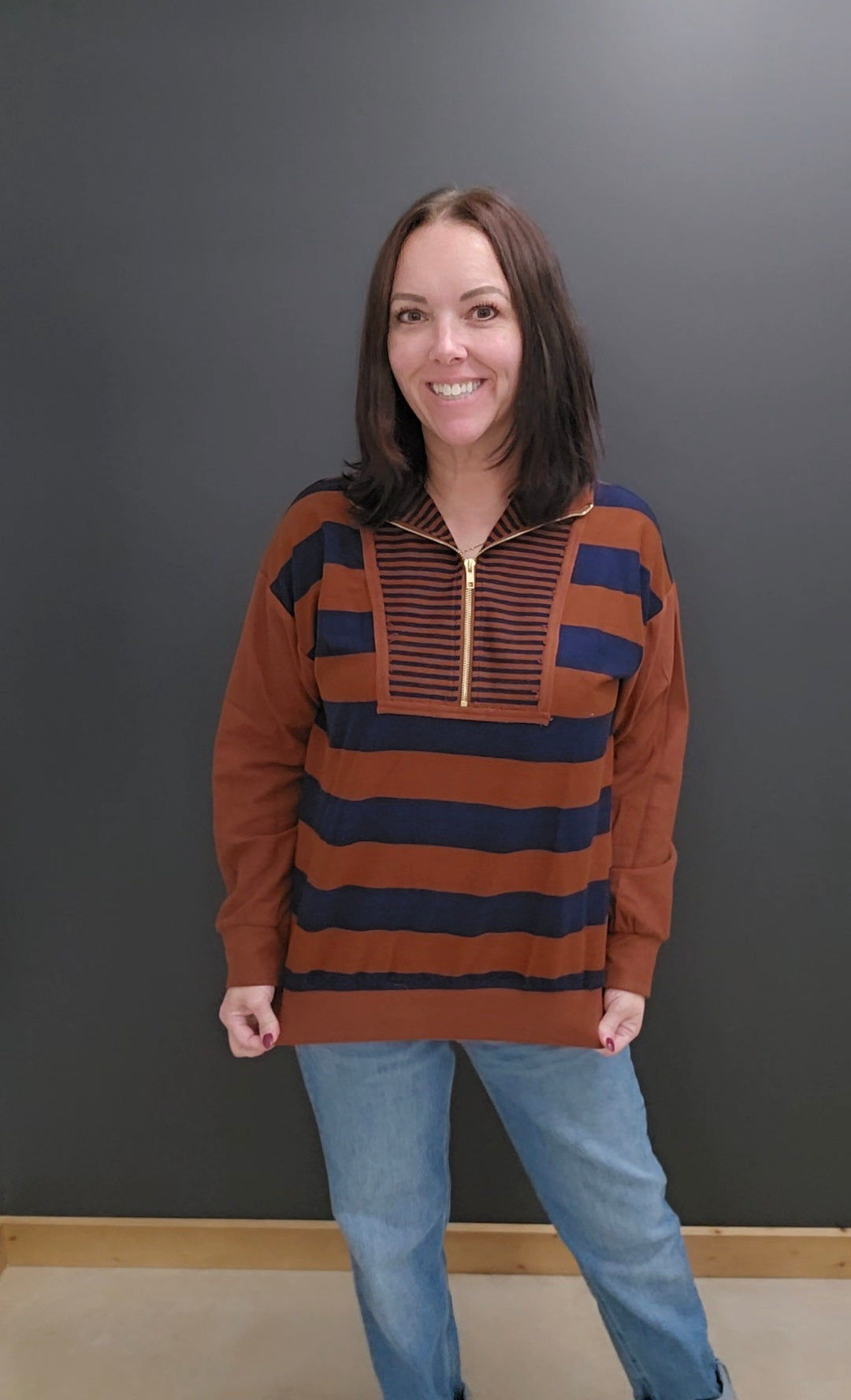 Celeste Stripe Pullover
