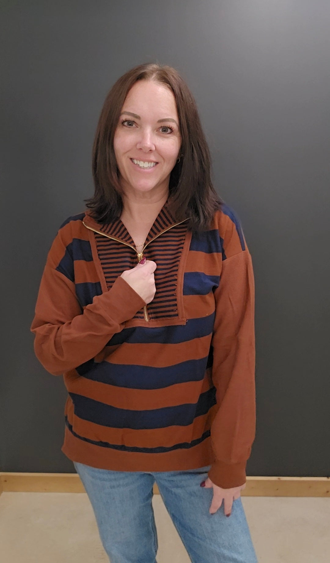 Celeste Stripe Pullover