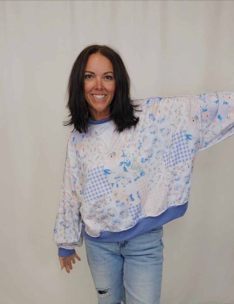 Pam Patchwork Top