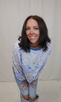 Pam Patchwork Top
