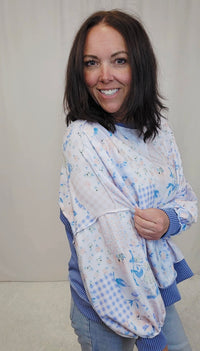 Pam Patchwork Top