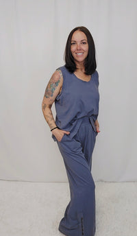 Cotton Laid-Back Tank SET
