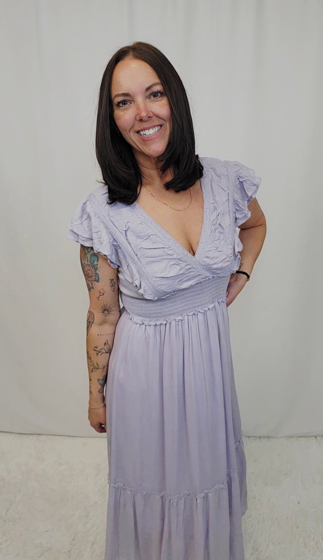 Laurel Surplice Dress