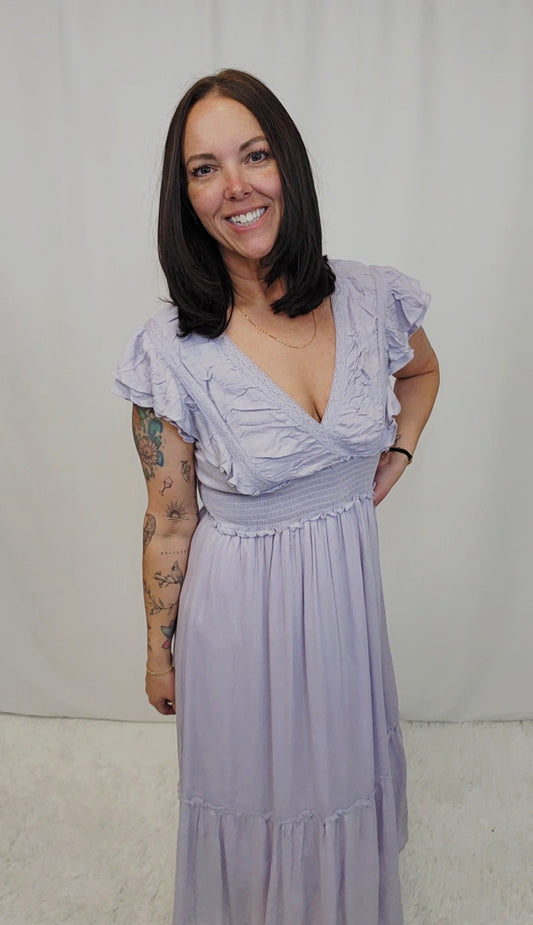 Laurel Surplice Dress