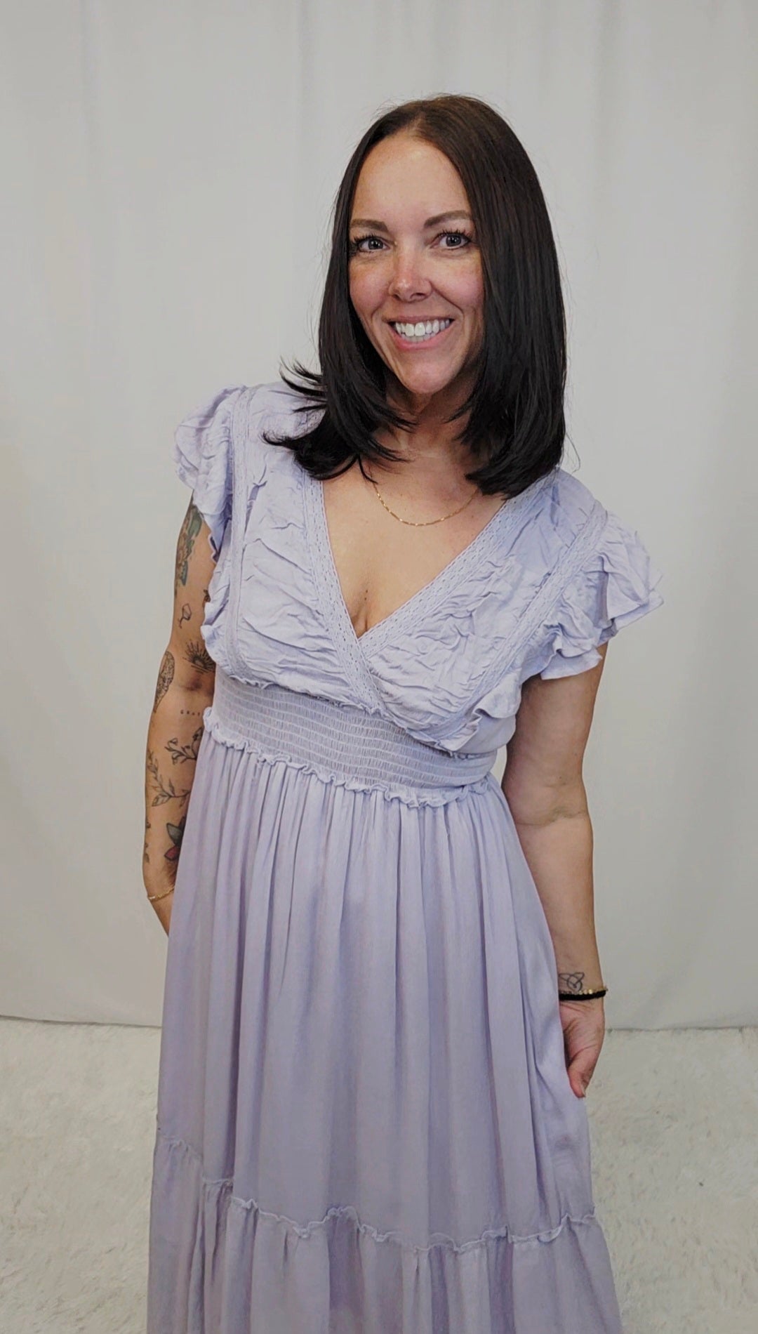 Laurel Surplice Dress
