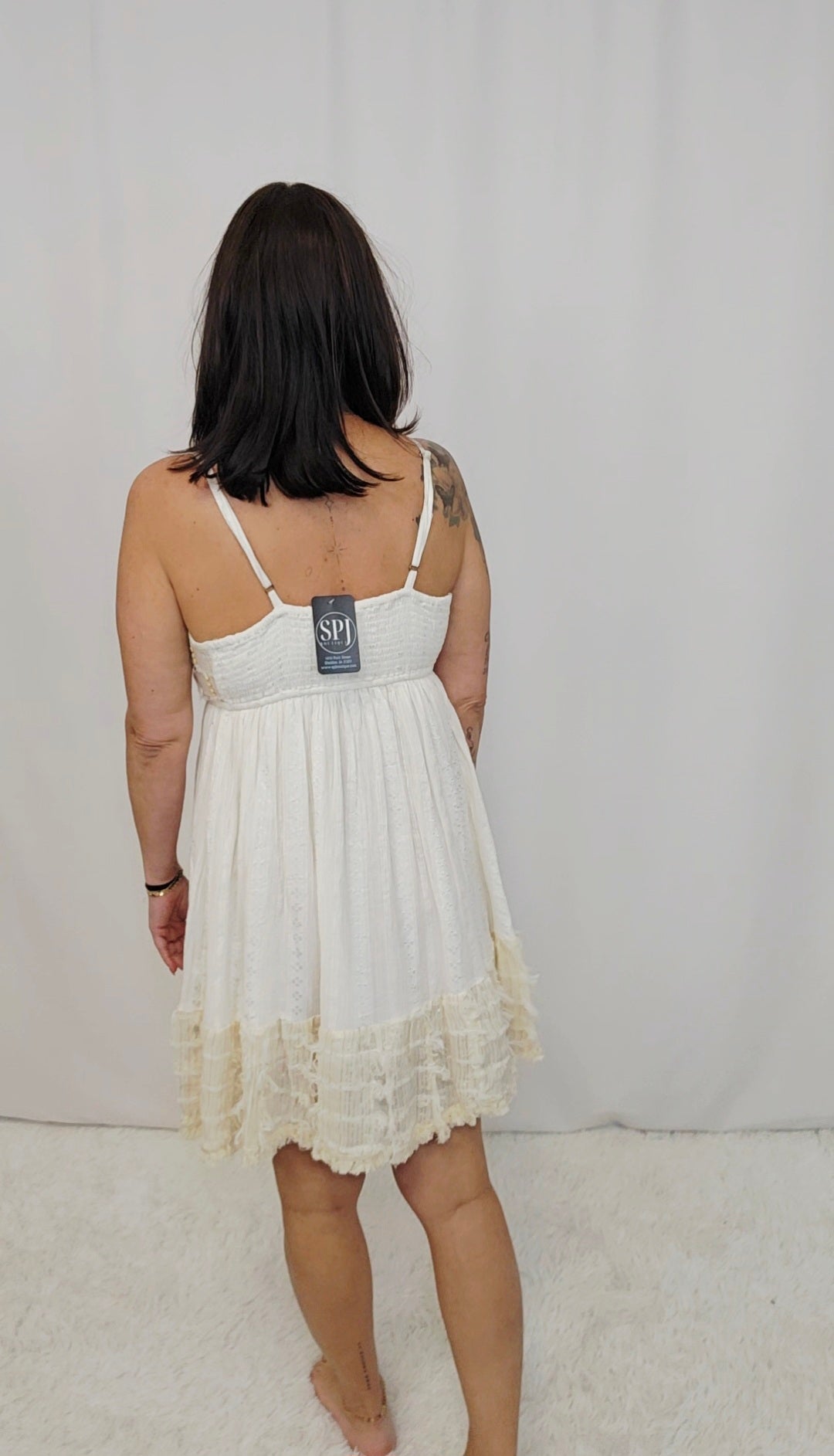 Tiered Tassel Dress