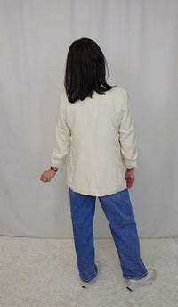Ava Cream Blazer