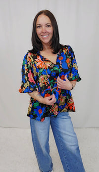 Floral Babydoll Top