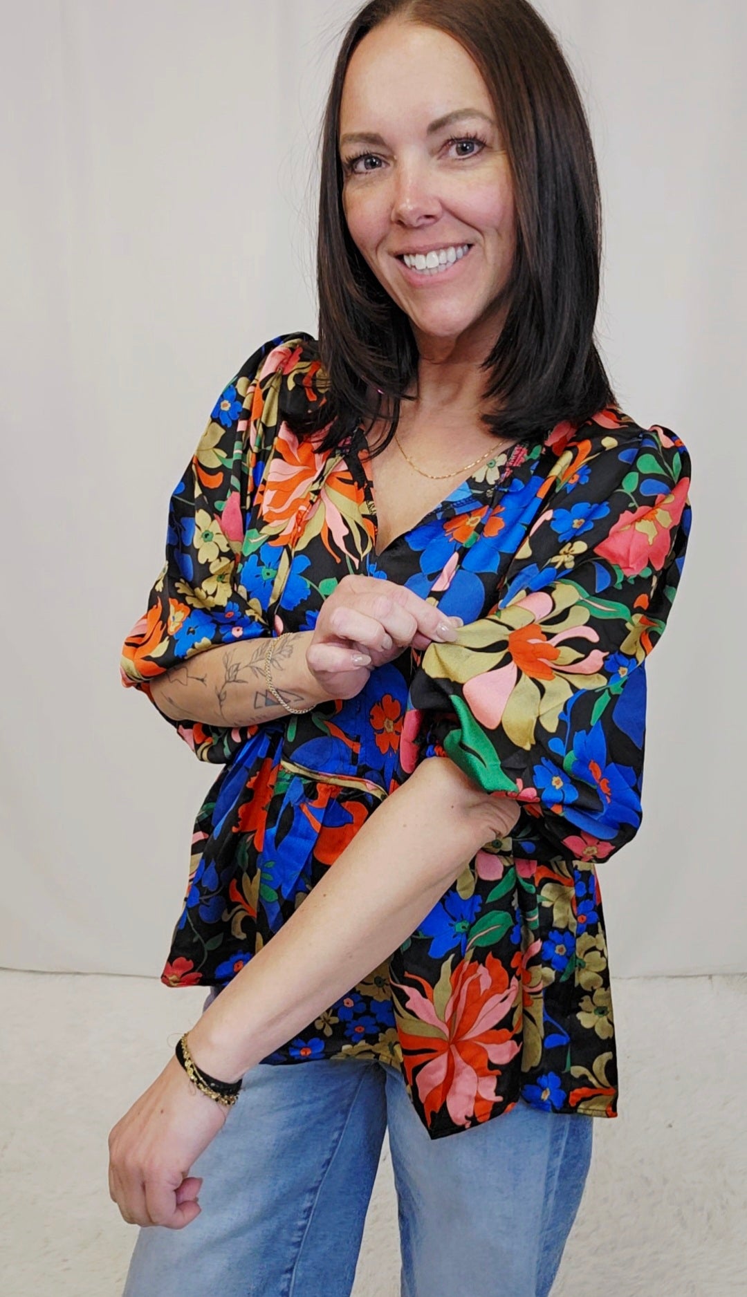 Floral Babydoll Top