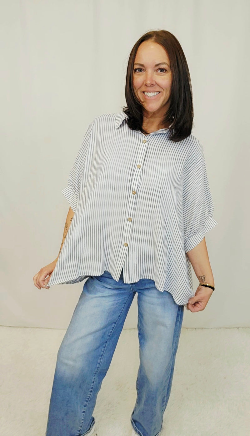Bobbi Stripe Blouse