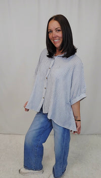 Bobbi Stripe Blouse