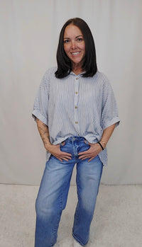 Bobbi Stripe Blouse