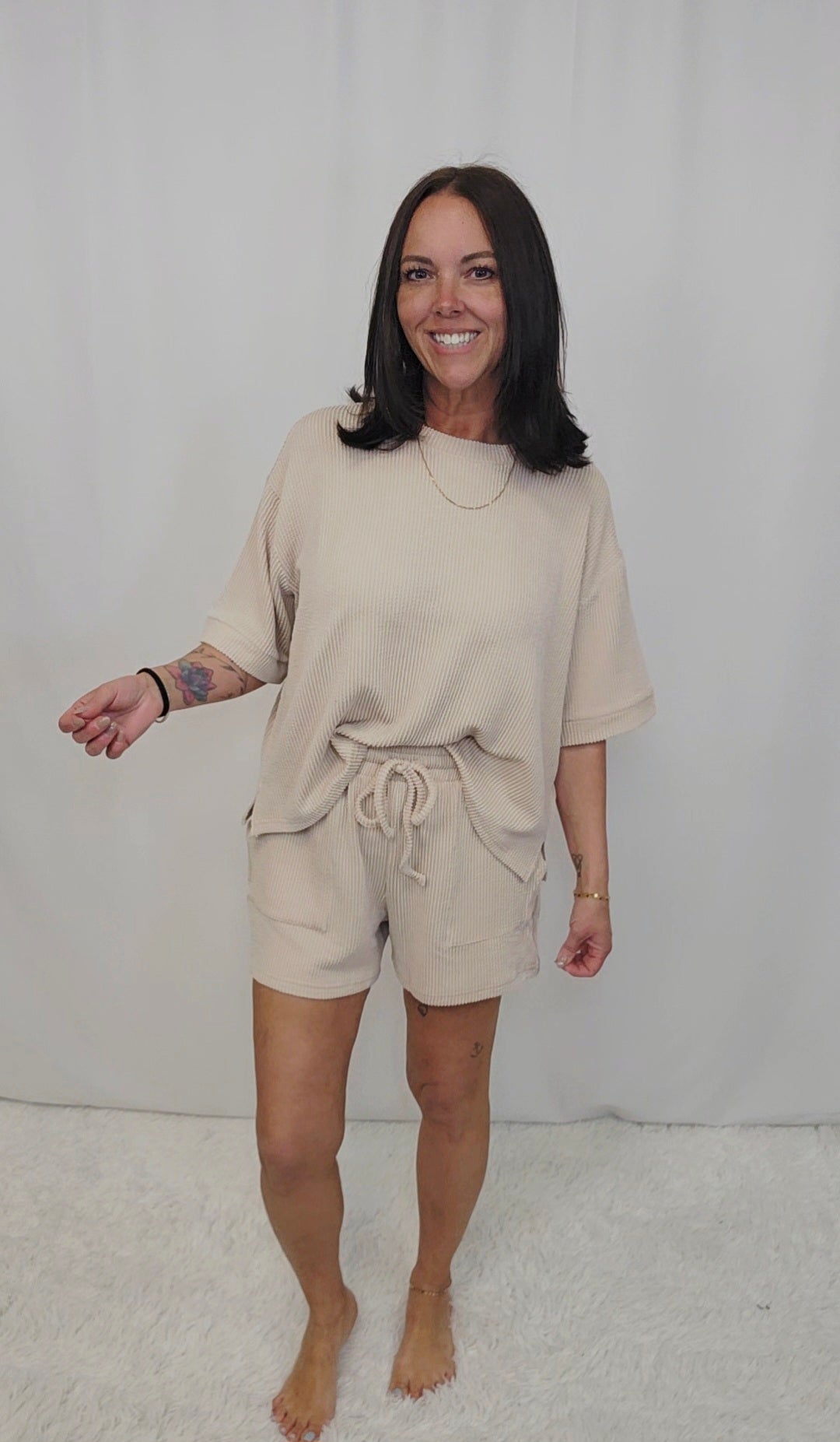 Rowyn Rib Short SET