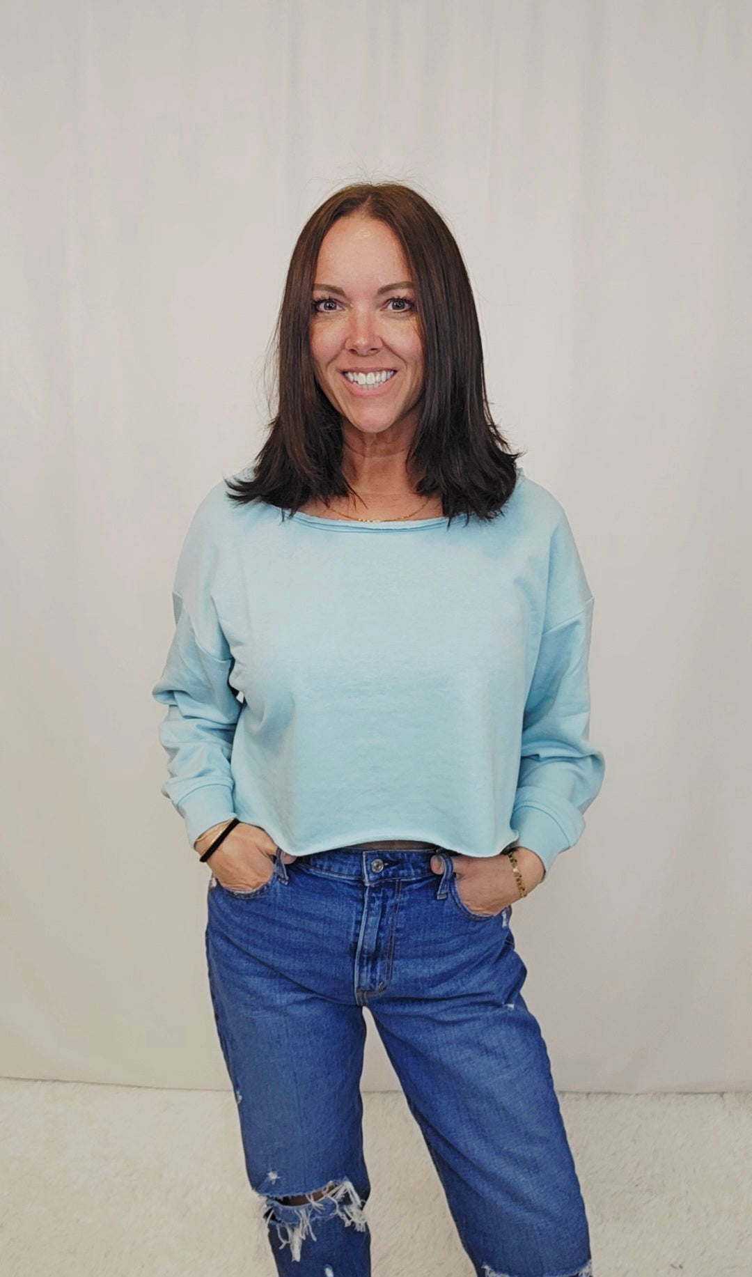 Romy Boatneck Top