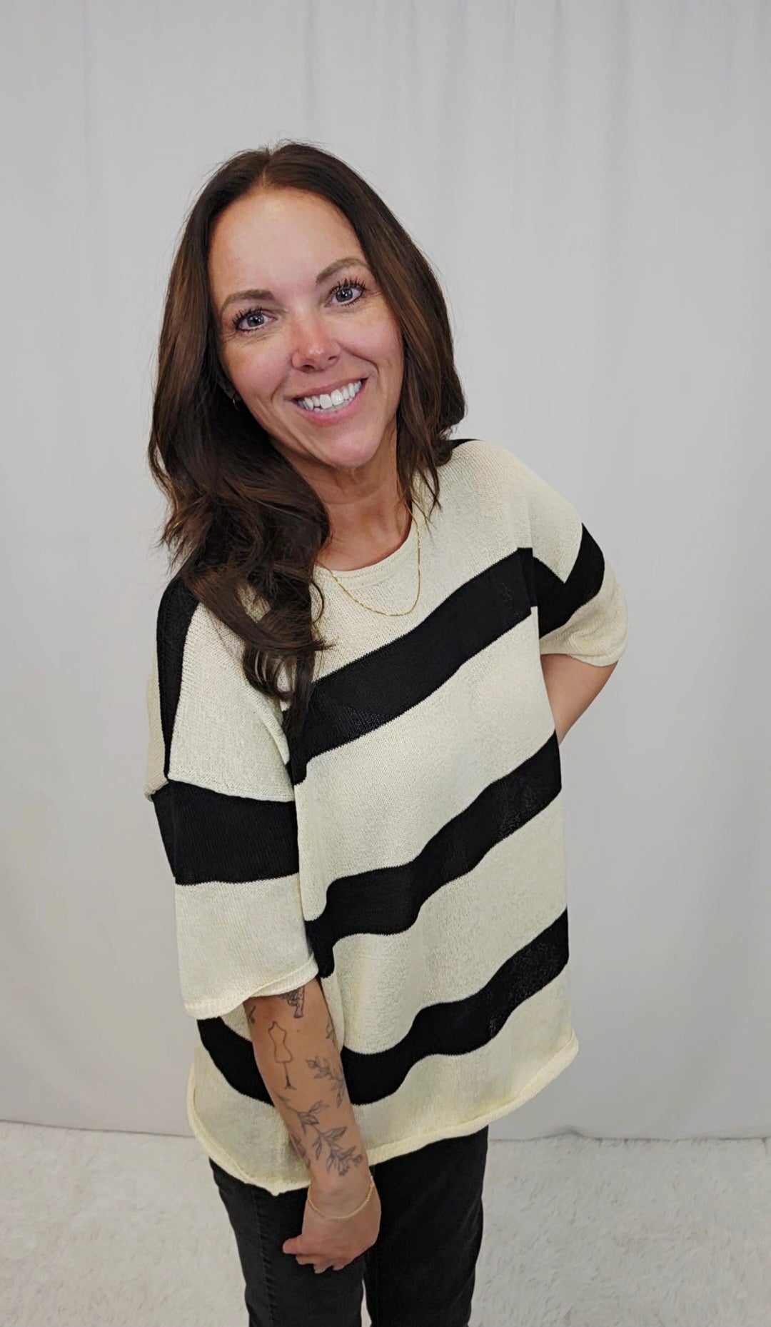 Elizabeth Stripe Sweater