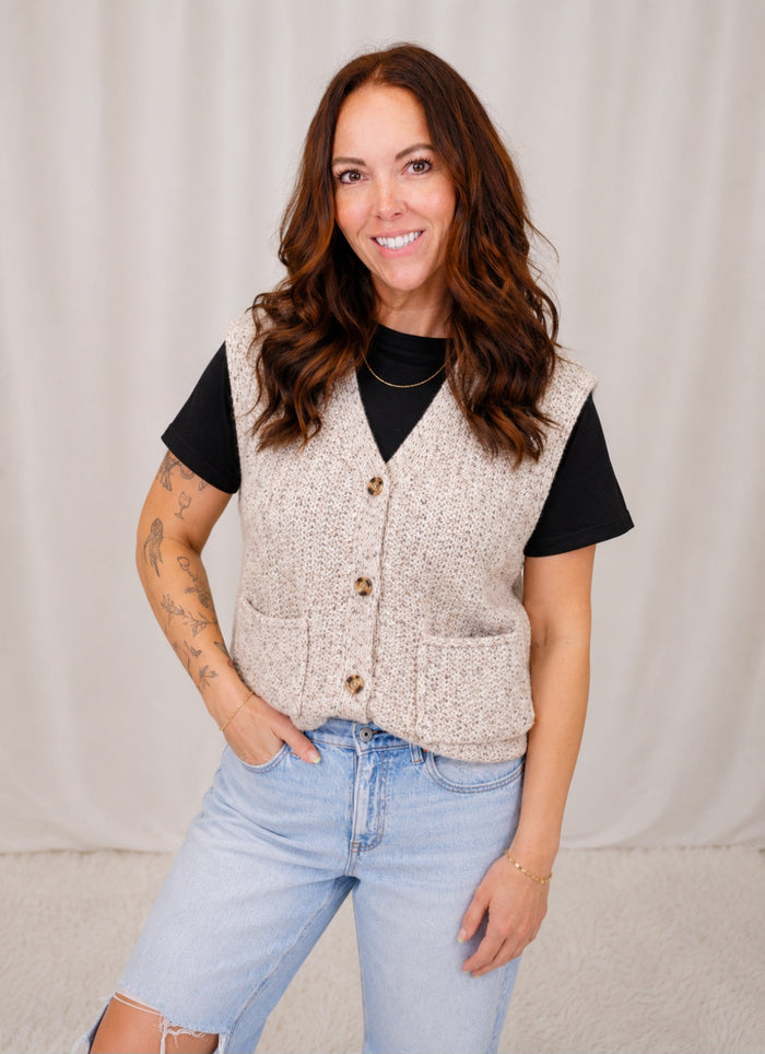 Briar Button Vest