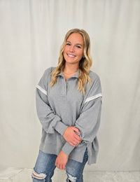 Tamika Henley Sweatshirt