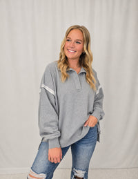 Tamika Henley Sweatshirt