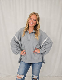 Tamika Henley Sweatshirt