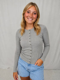 Madelyn Button Top
