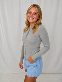 Madelyn Button Top