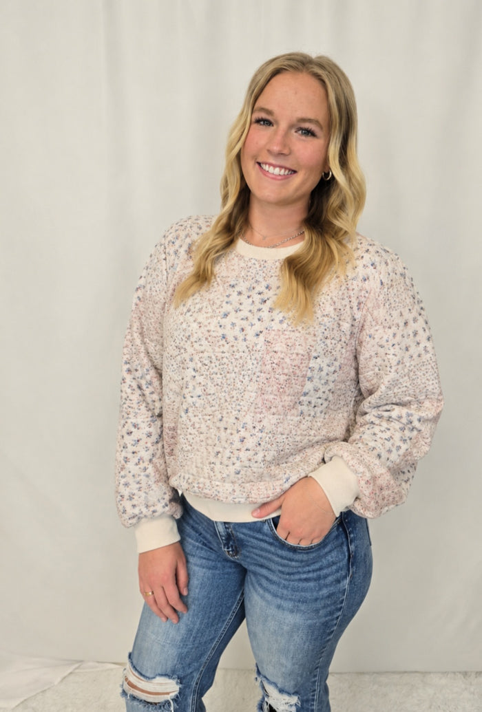 Peggy Patchwork Top