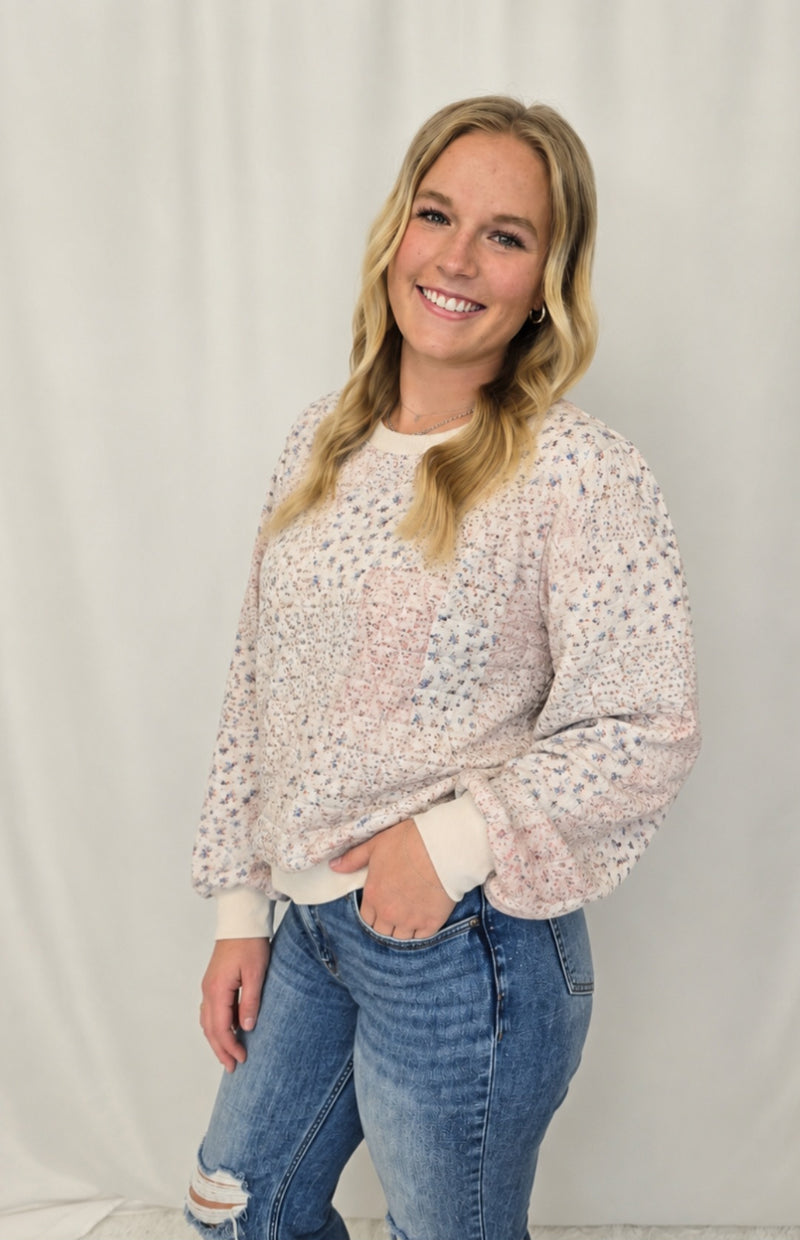 Peggy Patchwork Top
